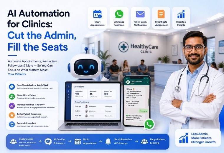 AI Automation for Clinics_ Cut the Admin, Fill the Seats