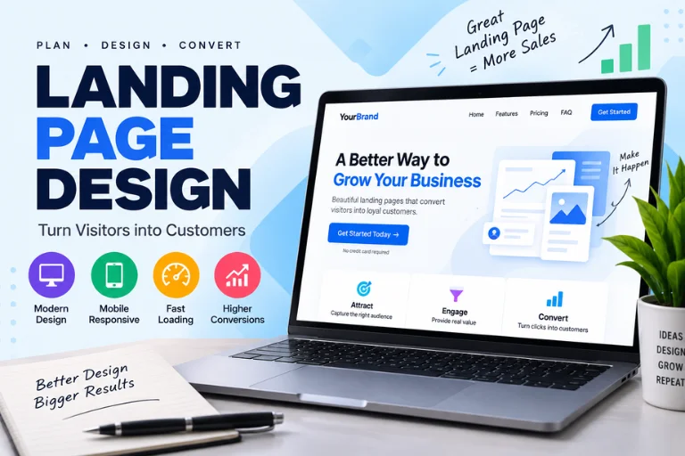Landing Page Design