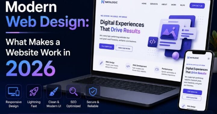 modern web design